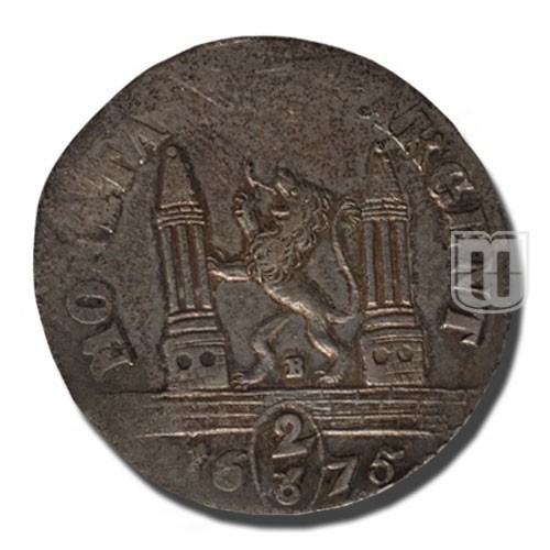 2/3 THALER (Gulden) | 1675B  | KM 66 | R