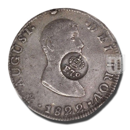 8 Reales | No Date (1832-34) | KM 71 | O