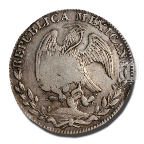 8 Reales | No Date (1832-34) | KM 74 | R