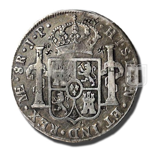 8 Reales | No Date (1832-34) | KM 77 | R