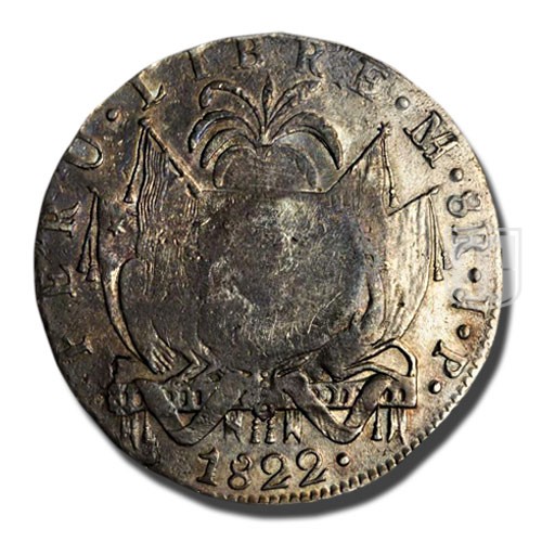 8 Reales | No Date (1832-34) | KM 81 | R