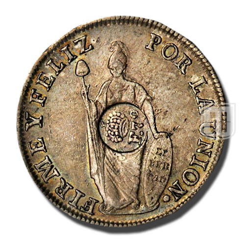 8 Reales | No Date (1832-34) | KM 83 | O