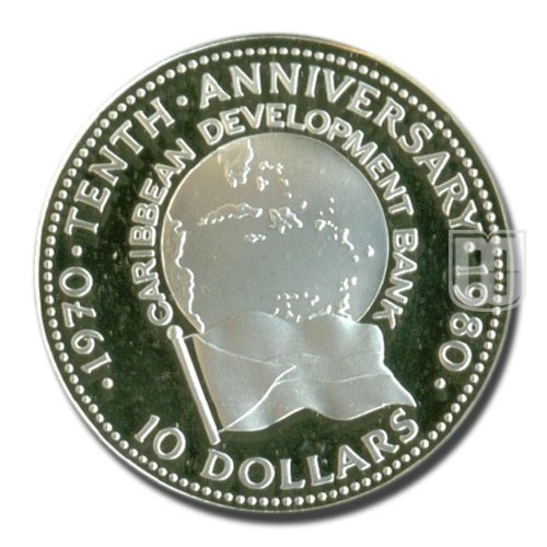 10 Dollars | 1980 | KM 84 | R