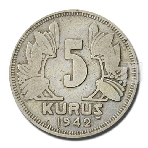 5 Kurus | 1942 | KM 862 | R