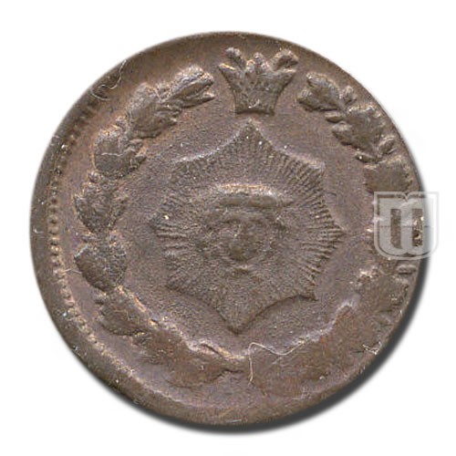 12 Dinars (Quarter Shahi) | AH1301 | KM 881 | R