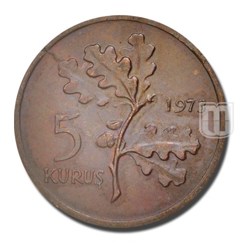 5 Kurus | 1973 | KM 890.2 | R