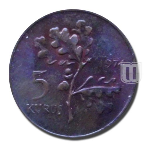 5 Kurus | 1974 | KM 890.3 | R