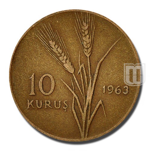 10 Kurus | 1963 | KM 891.1 | R