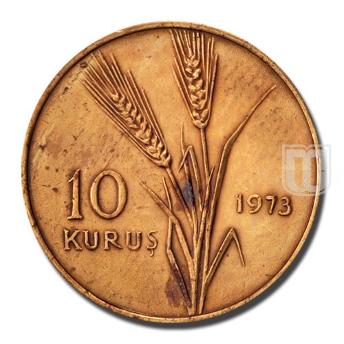 10 Kurus | 1973 | KM 891.2 | R