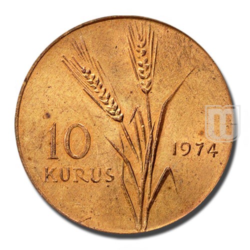 10 Kurus | 1974 | KM 891.3 | R