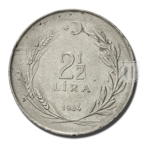 Two and Half Lira | 1964 | KM 893.1 | R