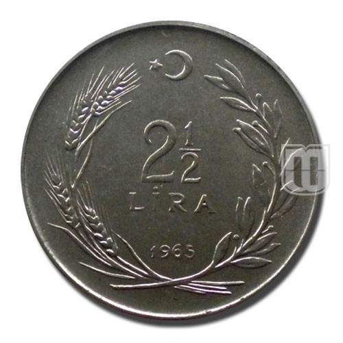 Two and Half Lira | 1965 | KM 893.1 | R
