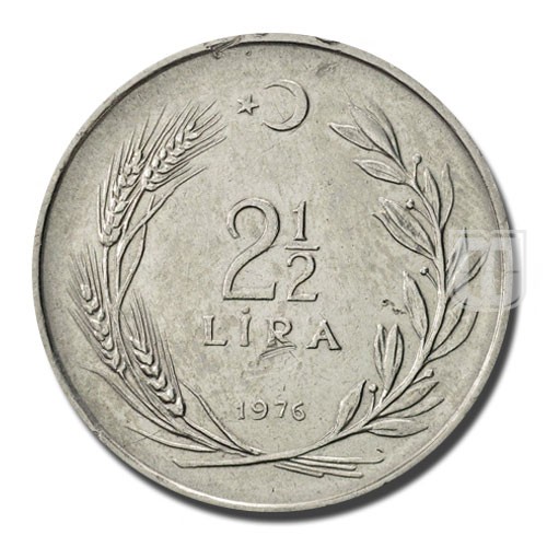 Two and Half Lira | 1976 | KM 893.2 | R