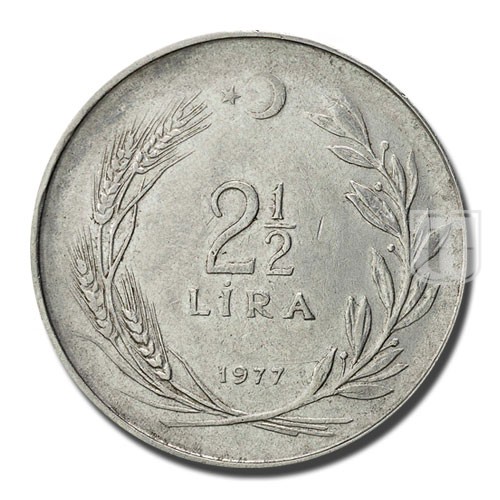 Two and Half Lira | 1977 | KM 893.2 | R