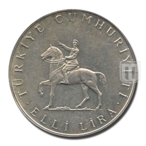 50 Lira | No Date- 1972 | KM 901 | O