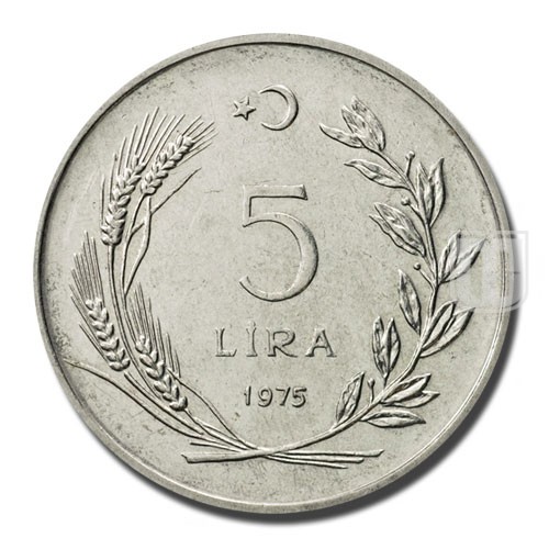 5 Lira | 1975 | KM 905 | O