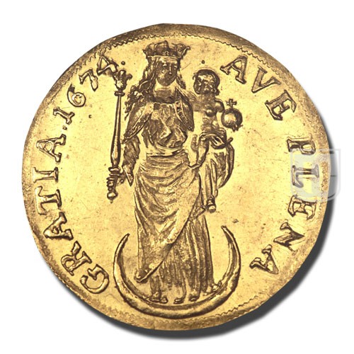 2 DUCAT | 1674 HL | KM 91 | O