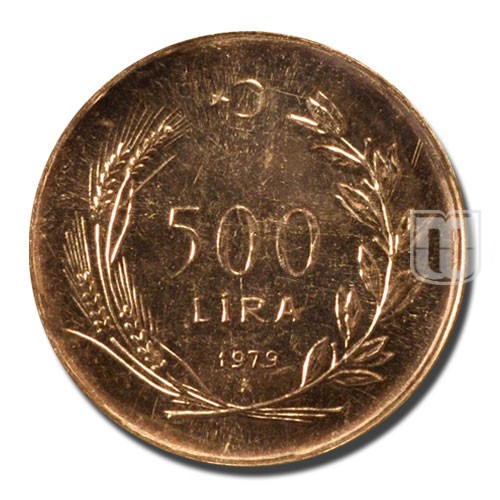 500 Lira | 1979 | KM 930 | O