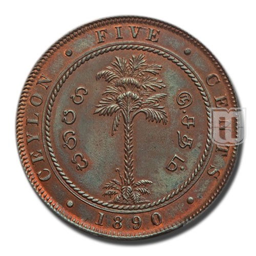 5 Cents | 1890 | KM 93 | R