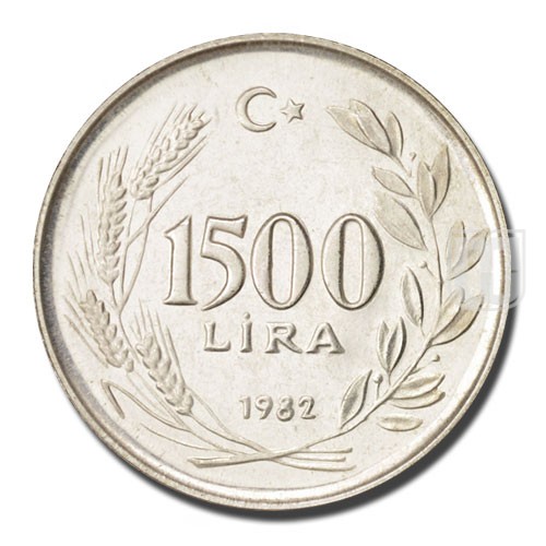 1500 Lira | 1982 | KM 947 | O