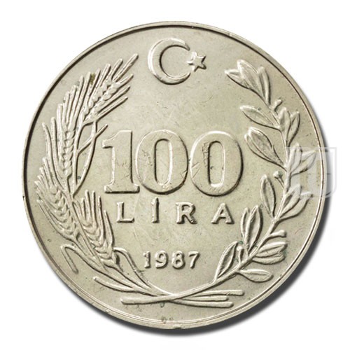 100 Lira | 1987 | KM 967 | R
