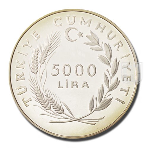 5000 Lira | No Date- 1985 | KM 976 | O