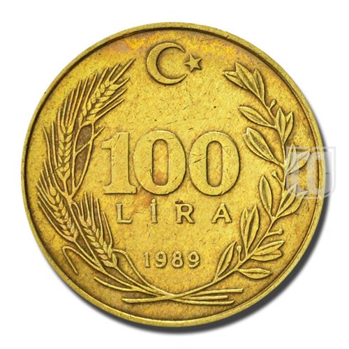 100 Lira | 1989 | KM 988 | R