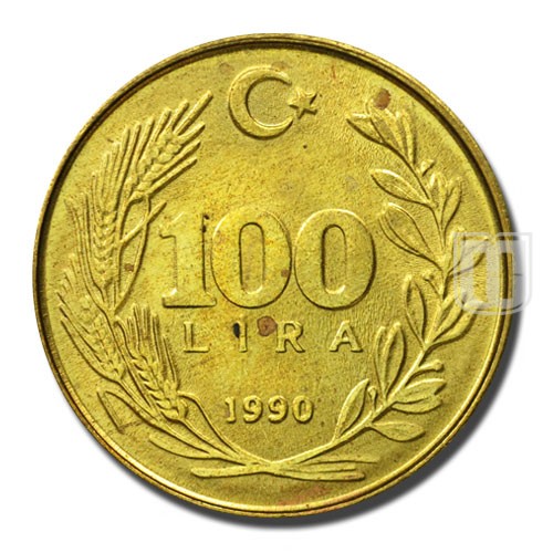 100 Lira | 1990 | KM 988 | R