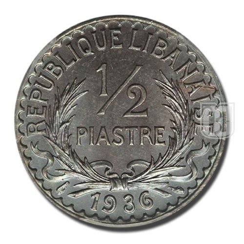 Half Piastre | 1936 | KM 9 | O