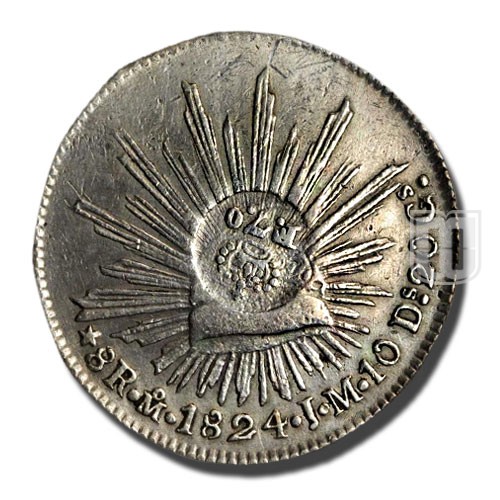8 Reales | No Date (1832-34) | KM A74 | O