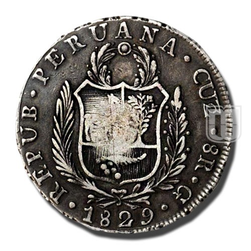 8 Reales | No Date (1832-34) | KM A84 | R