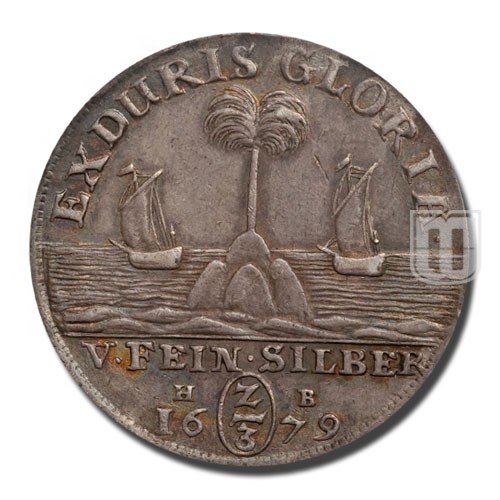 2/3 THALER | 1679 HB | KM C224 | R