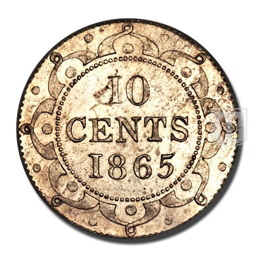 Ten Cents | 1865 | KM Pn10 | R