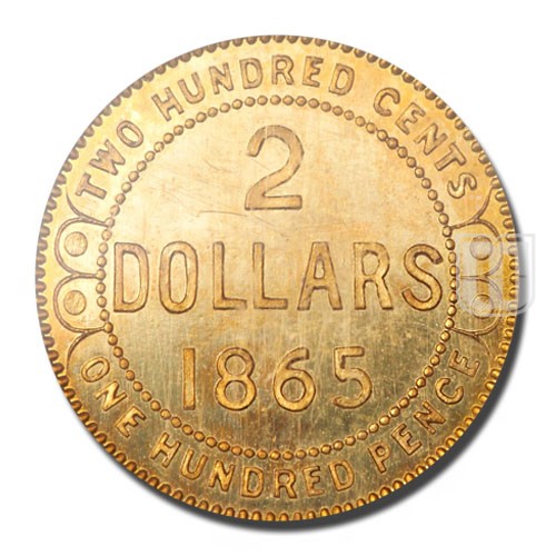 Two Dollars | 1865 | KM Pn15 | R