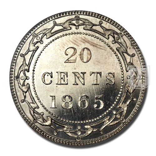 Twenty Cents | 1865 | KM PnA13 | R