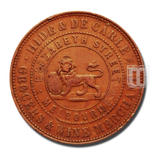 Half Penny | 1858 | KM Tn103 | O