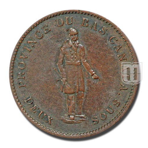 Two Sous (Penny) | 1837 | KM Tn11 | O