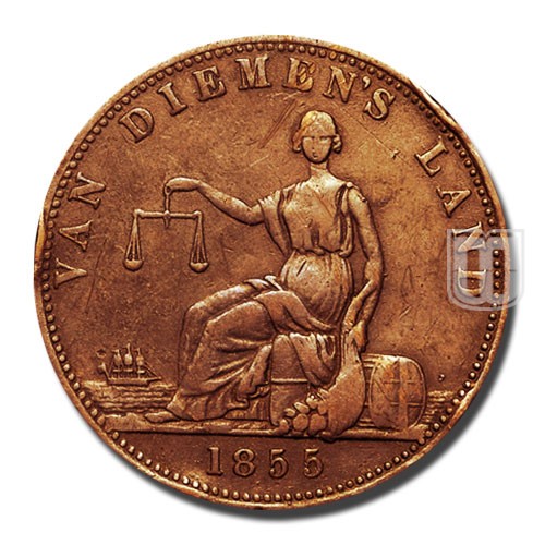Penny | 1855 | KM Tn140 | R
