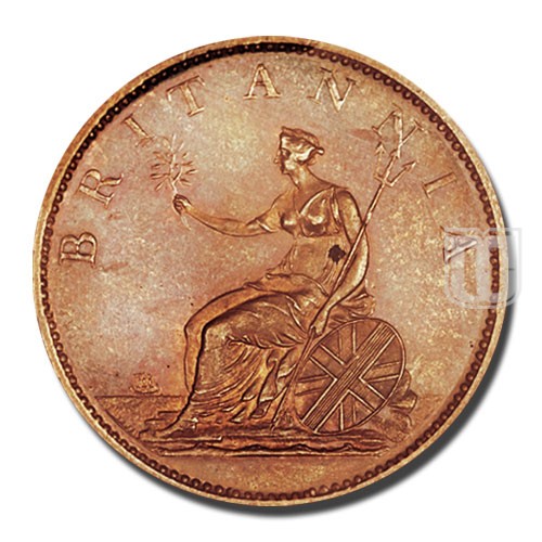 Penny | No Date (1849) | KM Tn16.2 | R