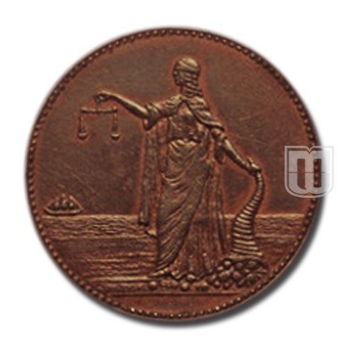 Half Penny | No Date | KM Tn267 | R