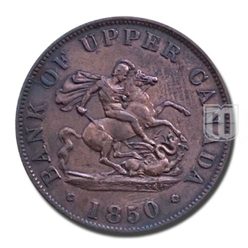 Half Penny | 1850 | KM Tn2 | O