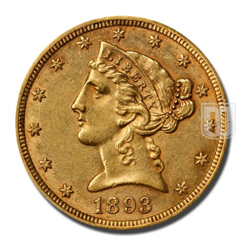 Half Eagle | 1893 | KM 101 | O