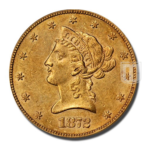Ten Dollar | 1872 | KM 102 | O