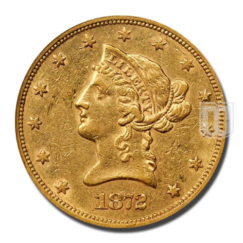 Ten Dollar | 1872 | KM 102 | O