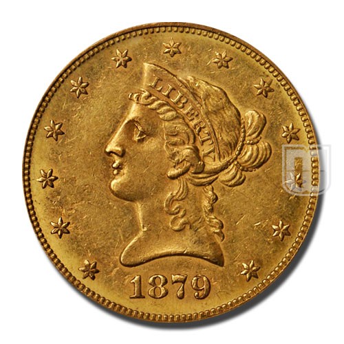 Ten Dollar | 1879 | KM 102 | O