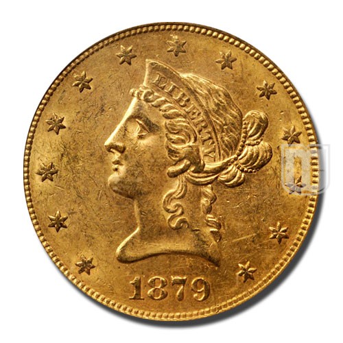 Ten Dollar | 1879 | KM 102 | O