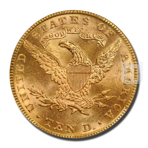 Ten Dollar | 1886 | KM 102 | R