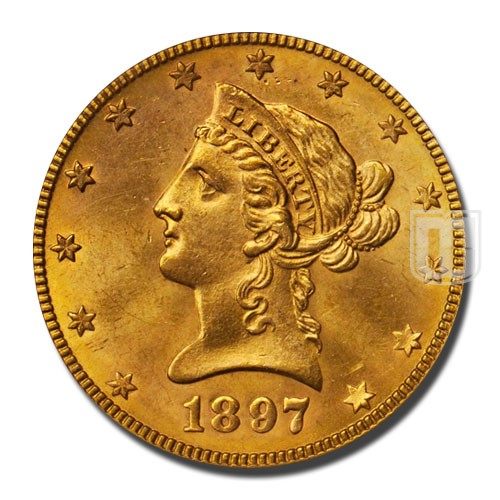 Ten Dollar | 1897 | KM 102 | O