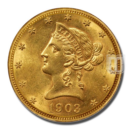 Eagle | 1903 | KM # 102 | O