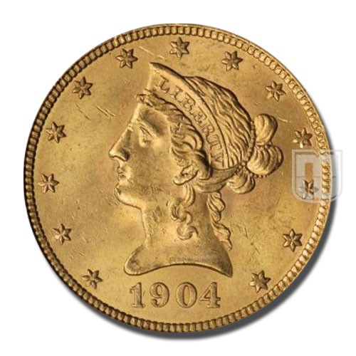 Eagle | 1904 | KM # 102 | O